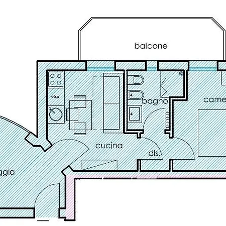 Wally شقة فندقية ريميني